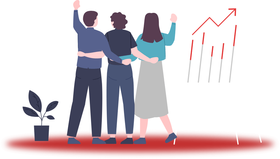 仲間のイラスト